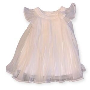 Joe fresh chiffon pleated dress
